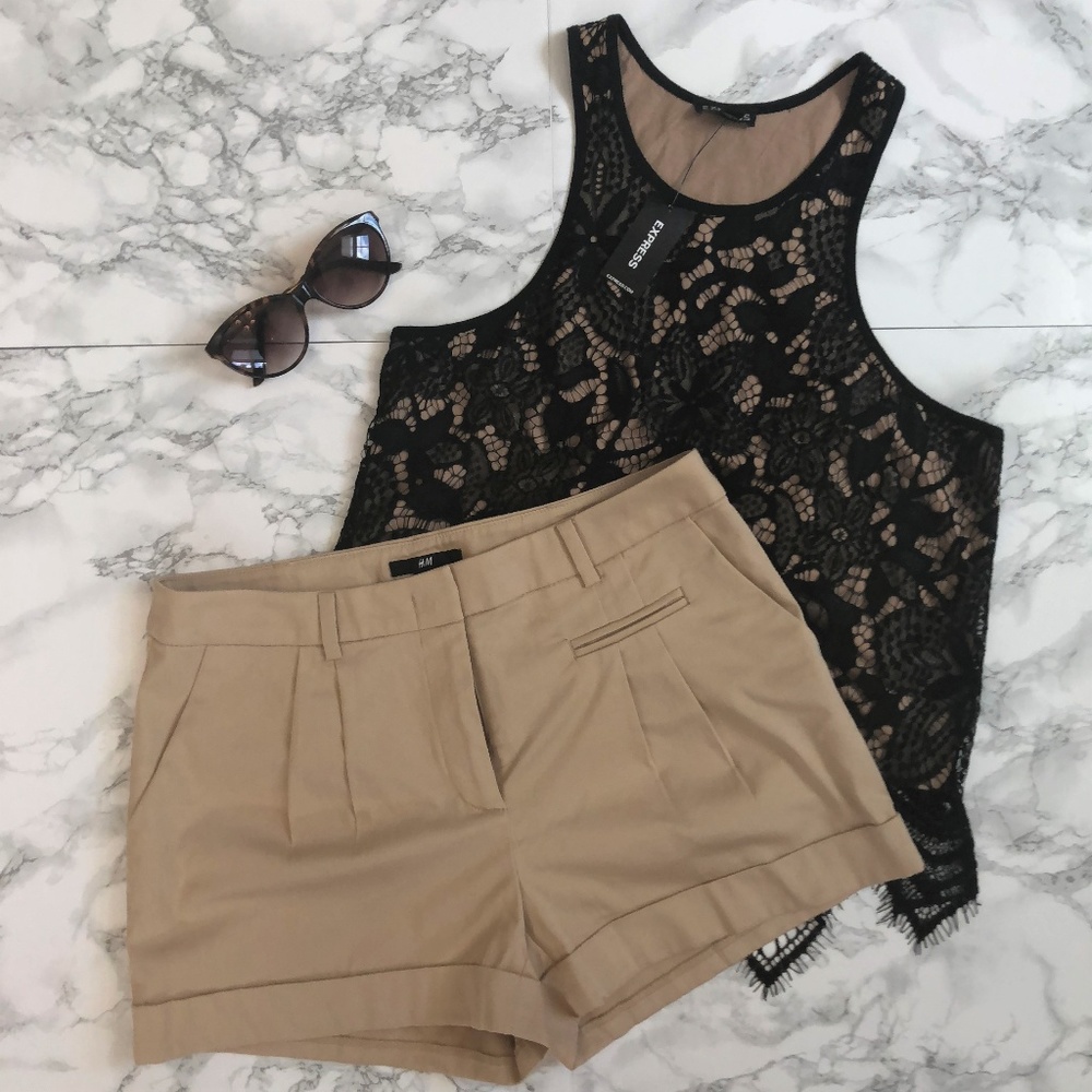 H&M - Tan Shorts